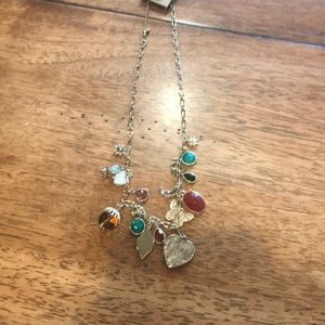 NWT charm necklace anthropology